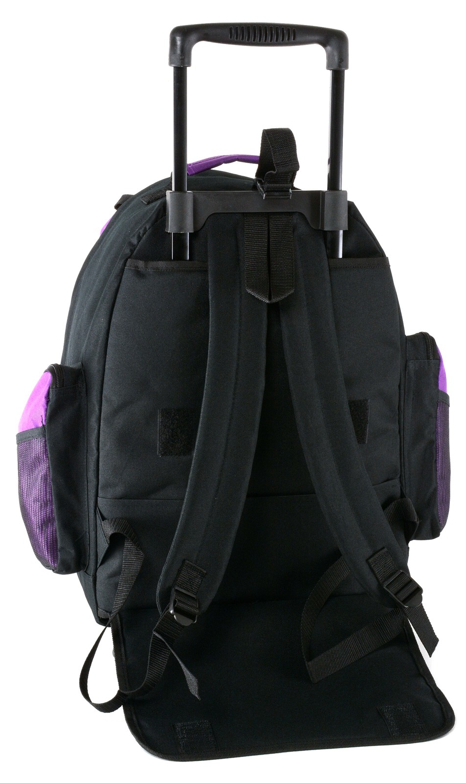 18" Wheeled Backpack Roomy Rolling Book Bag W/ Handle Carry on Luggage Back Pack eBay